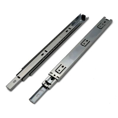 China Full Furniture HVPAL Extension Three Section Ball Bearing Drawer Slide For Sale en venta