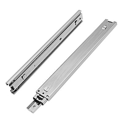 China Buffer With Self-Closed Function 45mm Bayonet Holder Drawer Rails / Track / Drawer Slide Guide For Sliding Door for sale