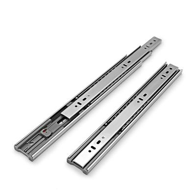 China Modern Soft Narrow Drawer Slide Rails, Telescopic Channel Suction Slide, Suction Runners Soft End for sale