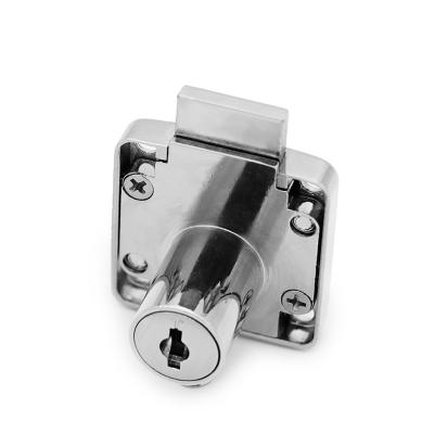 China Zinc Alloy Die Cast Key Housing & Cylinder Drawer Furniture Cylinder Cam Lock 19mm Te koop