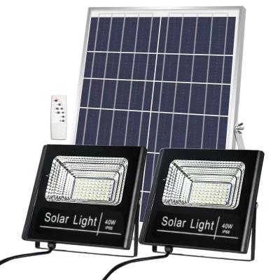 China Wholesale Residential Waterproof Led Energy Saving Solar Light Two Lamp Solar Outdoor Solar Lights 200W New for sale