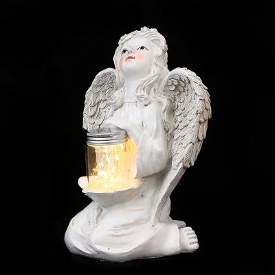 China Wholesale Garden Angel Statue Garden Lighting Factory Price Solar Light High Quality Solar Garden Lights Outdoor Waterproof for sale