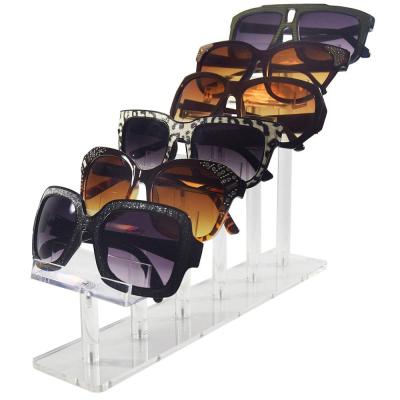 China Corrosion protection monocle display rack products countertop tabletop display eye acrylic eye show stand for sale