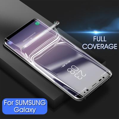 China 2018 Newest Anti-scratch Full Coverage HD Clear Hydrogel Film For Samsung Note 9, Shockproof TPU Screen Protector For Galaxy S9 for sale