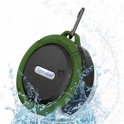 China High Quality Waterproof Outdoor Camping BT Car Subwoofer Wireless Speaker with FM Radio and TF Card Slot for sale