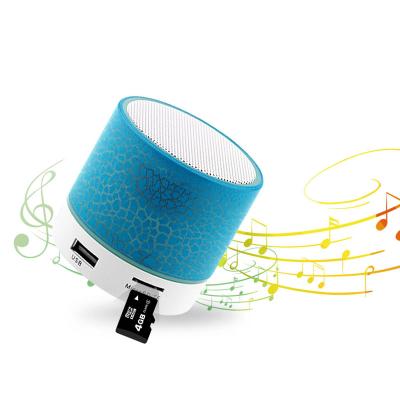 China Best Selling LED Light TF USB FM Wireless Tower Music Audio Hand-free Speaker For Phone Smart PC Wireless Speaker for sale