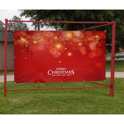 China Advertising And Promotion Happy Birthday Yard Sign It's My Birthday PVC Vinyl Banner Hanging Decoration for sale