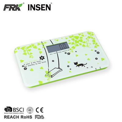 China Cheap Family Mini Scales Body Weight Custom Logo Bathroom Scales Body Weight Digital Bathroom Scales for sale