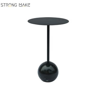 China High Quality Luxury Modern Living Room Furniture Cooling Black Marble Coffee Table for sale