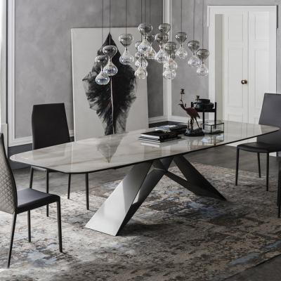 China esstisch modern home luxury marble dining table marmor dining table style furniture simple marble dining table for sale