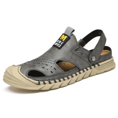 China 2021 New Arrival Comfortable Breathable Beach Sandals Male Low Price Mens Breathable Casual Sandals for sale