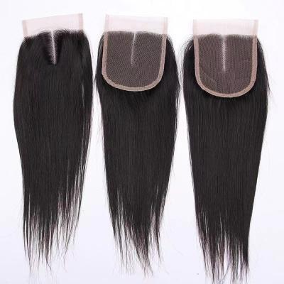 China Straight 100% Natural Virgin Hair Wave: Wholesale 4x4 Lace Closures, Lace Front Closure. for sale