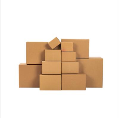 China Aseptic Custom Corrugated Shipping Paper Cardboard Boxes For Book Packing Packing Furniture for sale