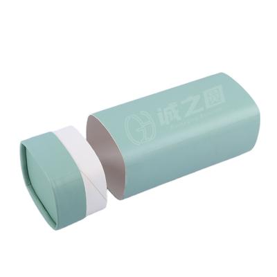 China Biodegradable Cylinder Packaging Box For Candy Food Coffee Tea Recycled Brown Kraft Cardboard Paper Tubes Kraft Paper Roll for sale