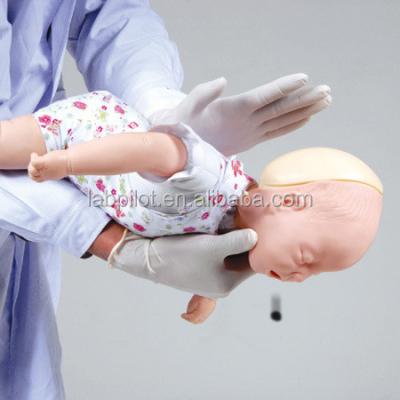 China Geavanceerde PVC Vivid Baby Doll Eerste Hulp Baby Asphyxial Manikin Airway Obstruction Model Te koop