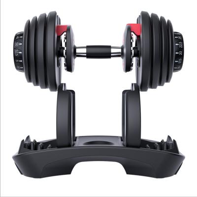 China Jit Latest 24kg 32kg 36kg 40kg 50kg 80lb 90lb Adjustable Weight Round Dumbbell for sale