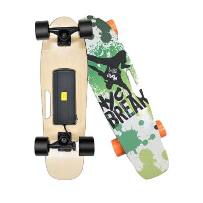 China Youth For Sale Custom Model Longboard 4 Wheels Electric Skateboard Deck Kit 20km/ph Stabilize for sale