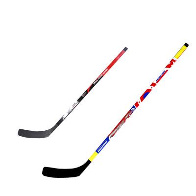 China Indoor Pro Sports Custom Sports Hockey Blade High Quality Fiberglass Composite Hockey Stick Wood for sale