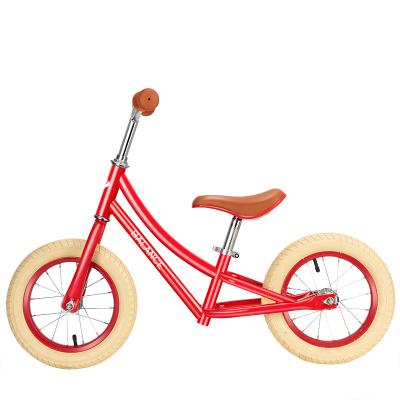 China 12 Inch 2 Wheel Balance Bike Stainless Steel Custom Logo Freestyle Non Pedal Kids Baby Walker Balance Bikes for sale