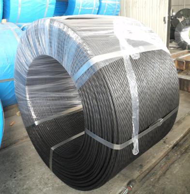 China Construction High Tension 12.7mm PC High Carbon Prestressed Wire Prestressed PC Wire 15.2mm Steel Wire for sale