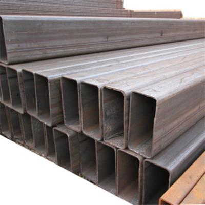 China Gold Structure Pipe Supplier For Iraq Nepal Steel Trade Special Shaped Steel Pipe for sale