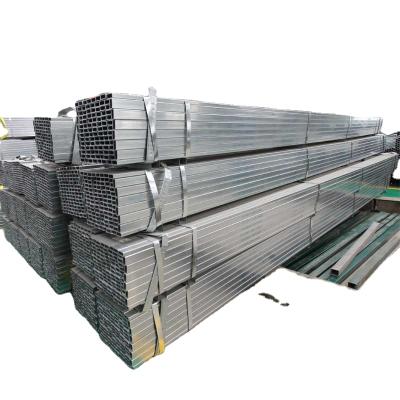 China Structure pipe cold drawn steel low carbon steel pipes gi rectangular pipes for sale