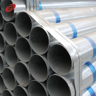 China Greenhouse Professional Pre Galvanized Large Diameter Steel Pipe for sale