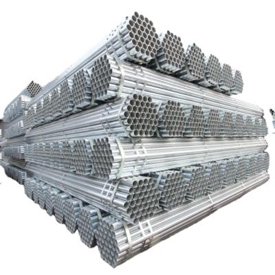 China High tensile strength galvanized pipe gi pipe BS 1387 liquid medium galvanized pipe steel pipe for sale