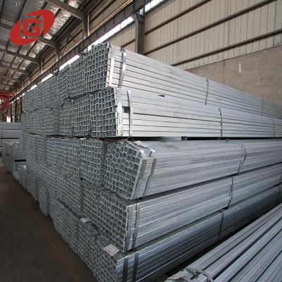 China Chemical Fertilizer Pipe Tianjin Galvanized Square Steel Manufacturer Pipe Tube Hot Dip Galvanized Square Galvanized Pipe for sale