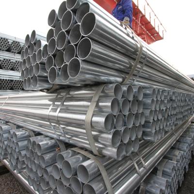 China Structure Pipe Hollow Section Steel Pipe Galvanized Hot Dip Galvanized Round Steel Pipe for sale