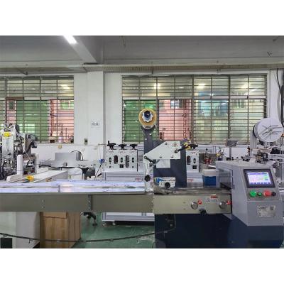 China energy & Mining 50pcs/pack KF94 Fish Type Mask Machine Line With CCD Vision Inspection And Packaging Machine for sale