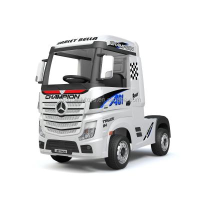 China Ride on VIP BUDDY Licensed Mercedes Benz Actros toy ride on electric 12v truck car kids child for sale