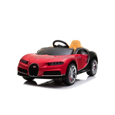 China Ride on BUDDY New Licensed Kids Electric VIP Toy Ride on Bugatti Car with BUGATTI CHIRON License for sale