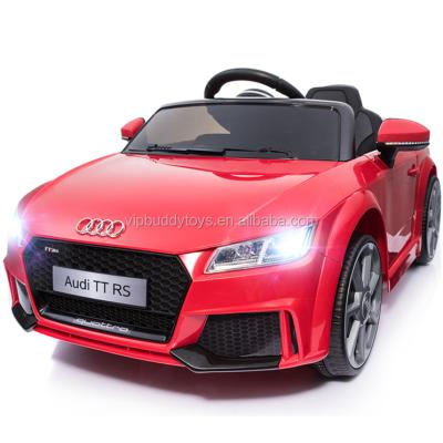 China Ride On AUDI TT RS Baby Car Top Quality Factory Price Authorized Toy Trade Prices for sale