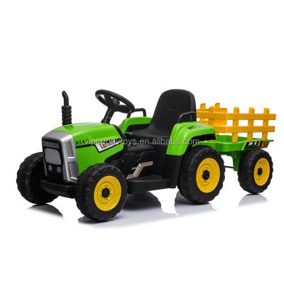 China Ride on Hot Toy VIPBUDDY Kids Newest Electric Plastic Farmm Toy Kids Ride on Tractor for sale