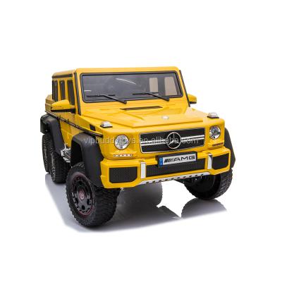 China Ride On Toy VIPBUDDY Licensed Mercedes Benz G63 AMG Six Wheel Ride On Electric Car Kid 24v Kids for sale