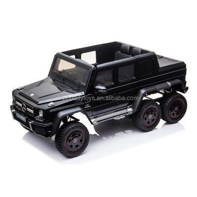 China Ride On Toy VIPBUDDY Licensed Mercedes Benz G63 AMG Six Wheel Ride On 24 Volt Electric Car Kids for sale