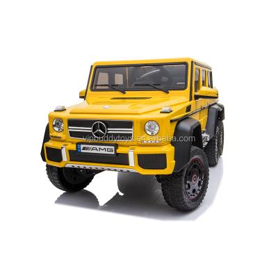 China Ride On Toy VIPBUDDY Licensed Mercedes Benz G63 AMG Six Wheel Ride On Kids Cars 24v Electric Ride On Car For Kids 24 Volt for sale