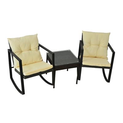 China Industrial Outdoor Dining Set Rattan Set Cheap Furniture Wicker Restaurant Tables Chairs for sale