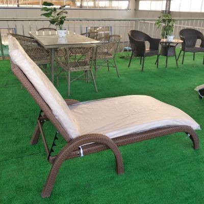 China Outdoor Pool Sun Lounger Outdoor Hotel Furniture Sun Patio Time Furniture Beach Chair Lounge Chair for sale