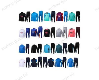 China 2022-2023 Thailand quality men kids kids club soccer tracksuit adult soccer long sleeve training suit sets for sale