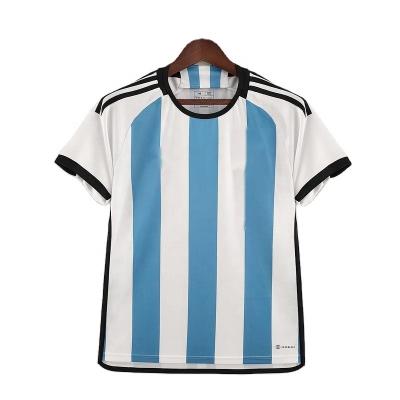 China 2022 Quality 22/23 Thailand World Cup Qatar World Cup Men's Club Men's Soccer Jersey Football Shirt Sets England Argentina Mexico for sale