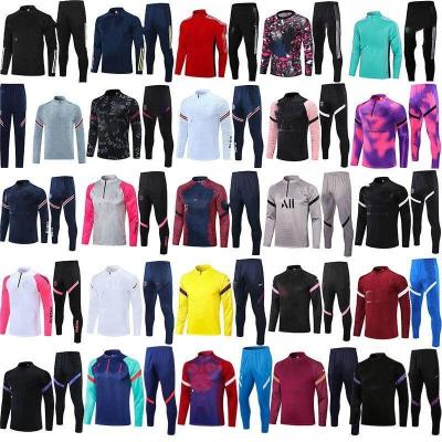 China Wholesale cheap football tracksuit football tracksuits long sleeve wholesale quality 2022/23 quality 2022/23 club men kids training sets thailand suit sets for sale