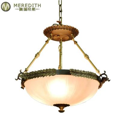 China EUROPEAN Nordic Fancy Luxury Vintage Living Room Decoration Brass Ceiling Chandeliers for sale