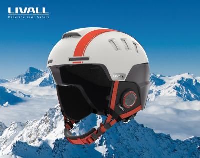 China LIVALL Ski Helmet Built-in Guaranteed Vigilant Custom MIPs Ski Helmet Quality SOS Function Appropriate Prices and Voice Navigation Function for sale