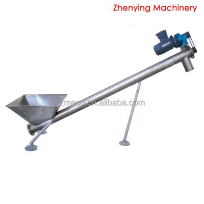 China Stainless Steel Fire Resistant Helix Helical Conveyor for sale