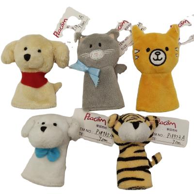 China Wholesale Cute Soft Animal Baby Education Toys Custom Puppet Finger Toys For Baby Educational for sale