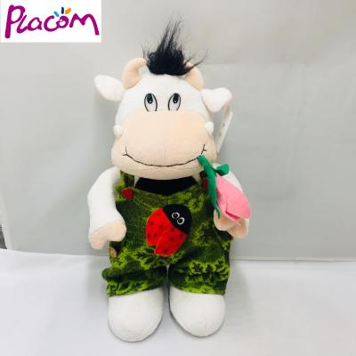 China 2019 Whosale Valentine Plush Toy Cow Stuffed New Arrival Kids Gifts Cow Toy for sale