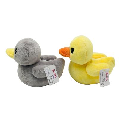 China Gift Factory Yellow Duck Custom Cute Soft Plush Toys Gray Stuffed Duck Dolls Baby Toys Baby Dolls Birthday Gift for sale