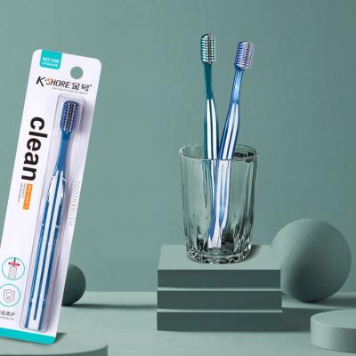 China Super soft High quality Gentle sensitive spiral small soft brush toothbrush comfortable handle round brush head toothbrush for sale